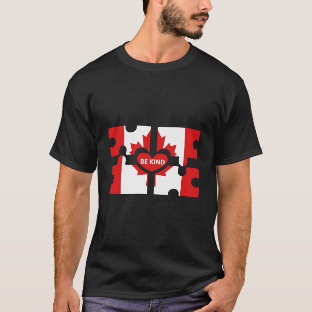 Camiseta Be Kind Canada (Frente)