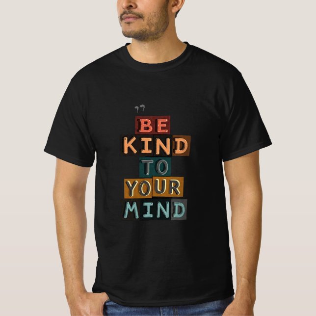 CAMISETA BE KIND DESIGN (Frente)