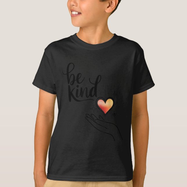 Camiseta Be Kind Insrational Quote Sitive Motivational  (Frente)