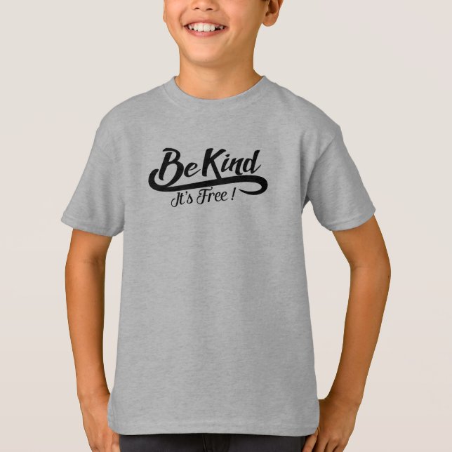 Camiseta Be kind it' s free (Frente)