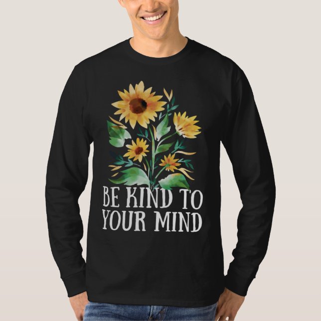 Camiseta Be Kind to your Mind Vanilla Girls Aesthetics (Frente)