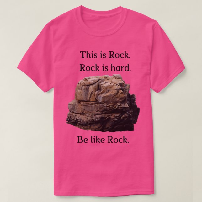 Camiseta Be like Rock (Frente do Design)