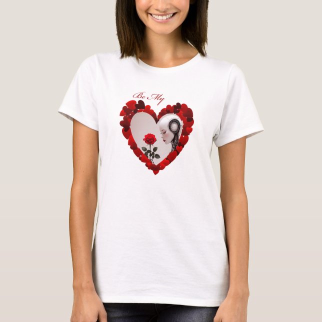 Camiseta Be My Valentine ❤️ (Frente)