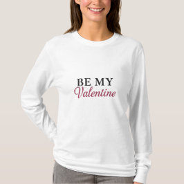 CAMISETA BE MY VALENTINE