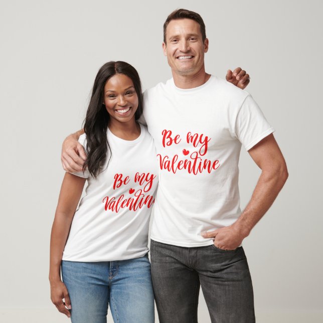 Camiseta   Be My Valentine Chic Women (Unissex)