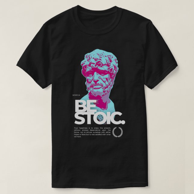 Camiseta BE STOIC Classic TSirt (Frente do Design)