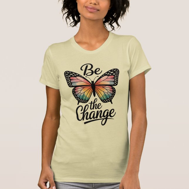 Camiseta Be the Change  (Frente)