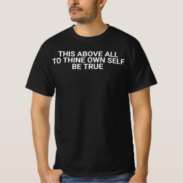 Camiseta Be true to yourself motivational quote authentic l