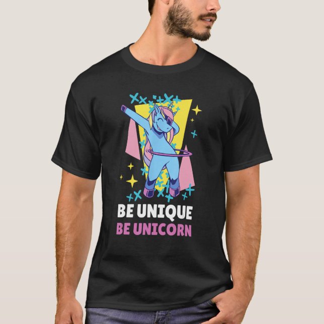 Camiseta Be Unique Be Unicorn 10 (Frente)