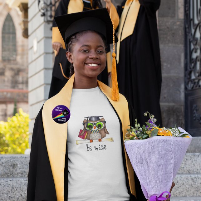 Camiseta Be Wise Owl Tee (Criador carregado)