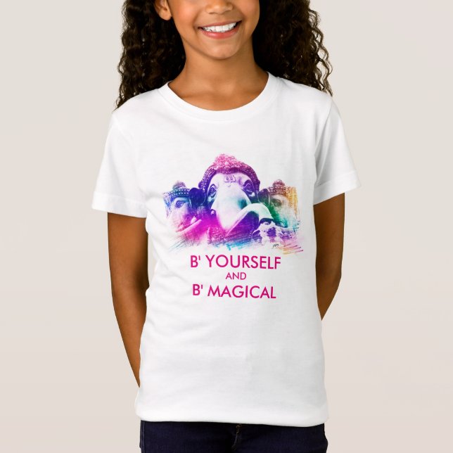 Camiseta B'e Yourself B' Magical & (Frente)