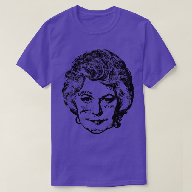 Camiseta Bea Arthur Punksthetic Face Design (Frente do Design)