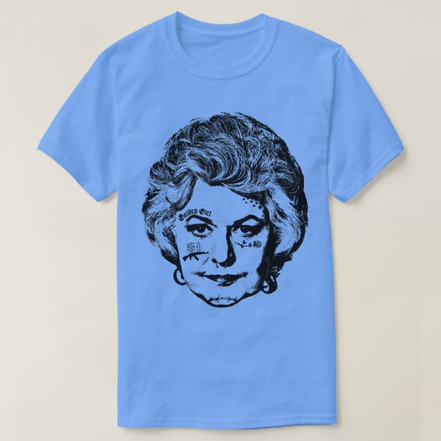 Camiseta Bea Arthur Punksthetic Face Design (Frente do Design)