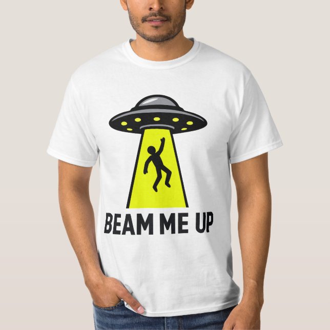 Camiseta Bea Me Up - Alien  (Frente)