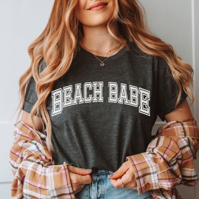 Camiseta Beach Babe | Férias de Verão em praia | Oceano (Criador carregado)