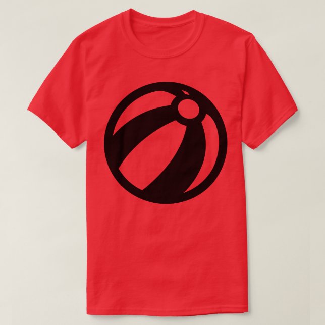 Camiseta Beach Ball (Frente do Design)