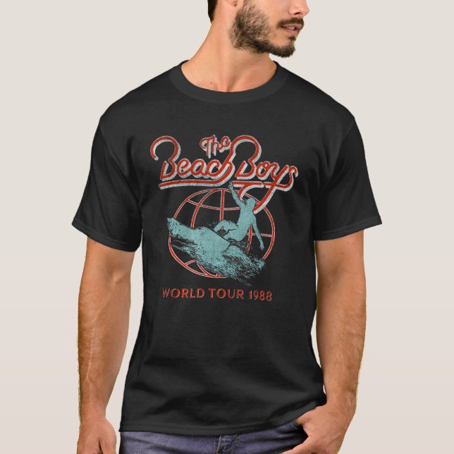 Camiseta Beach Boys World Tour 1988 (Frente)