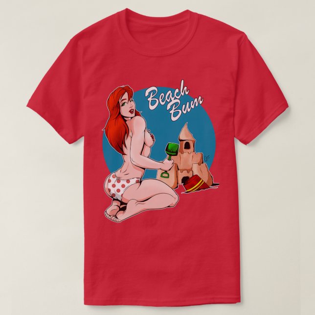 Camiseta Beach Bum (Frente do Design)