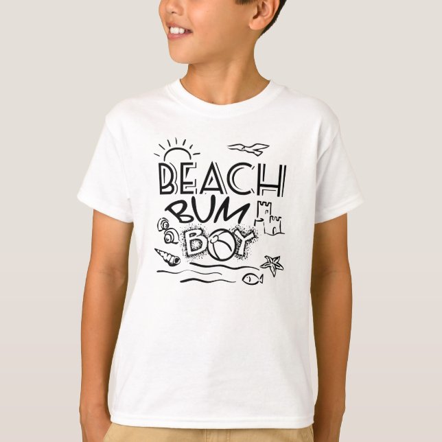 Camiseta Beach Bum Boy (Frente)