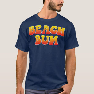 Camiseta Beach Bum Vintage aflita