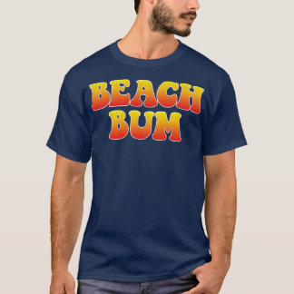 Camiseta Beach Bum Vintage aflita