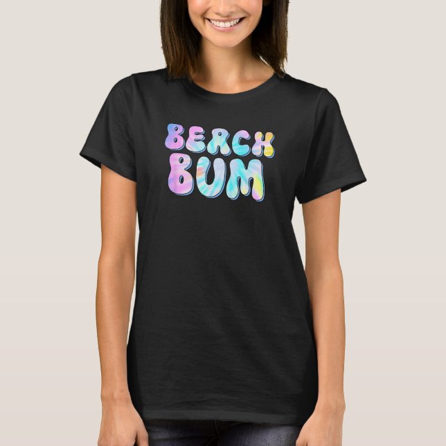 Camiseta Beach Bum Vintage Trendy (Frente)