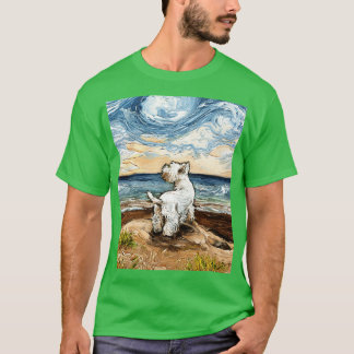 Camiseta Beach Day Westie