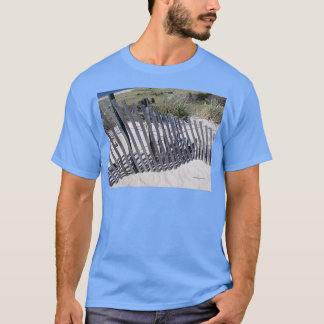 Camiseta Beach Fence Watch Hill RI Napatree Point 2015