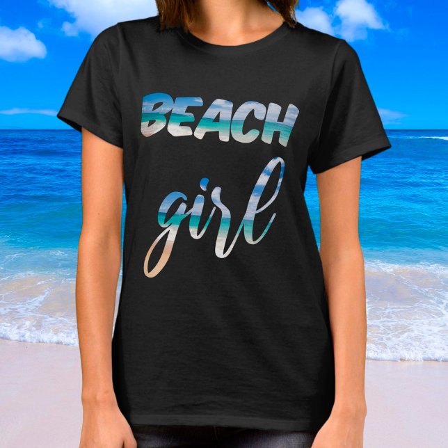 Camiseta Beach Girl (Criador carregado)