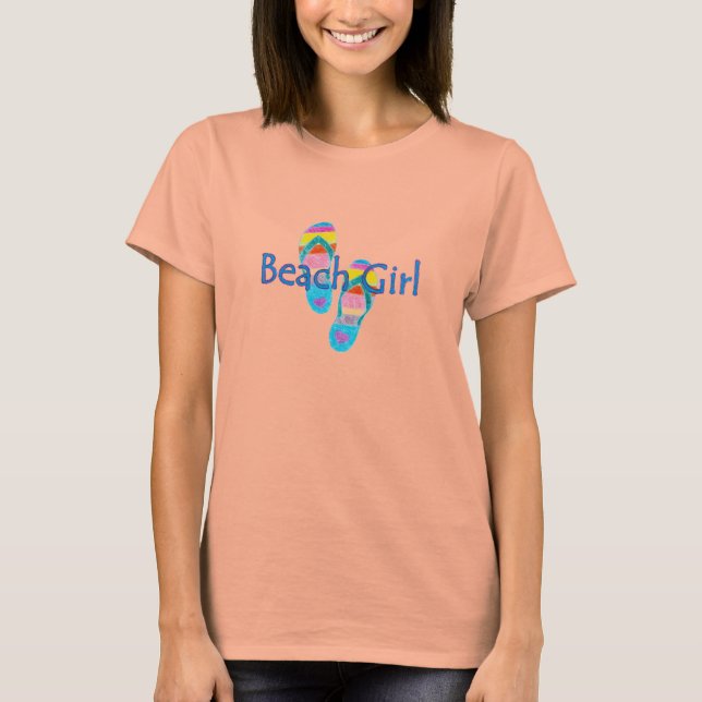 Camiseta Beach Girl Tee (Frente)