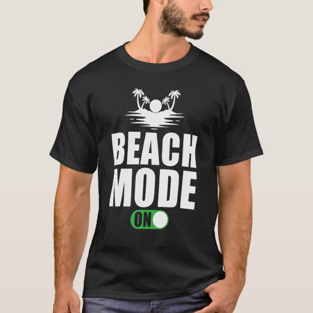 Camiseta Beach Holiday Say Beach Mode On (Frente)