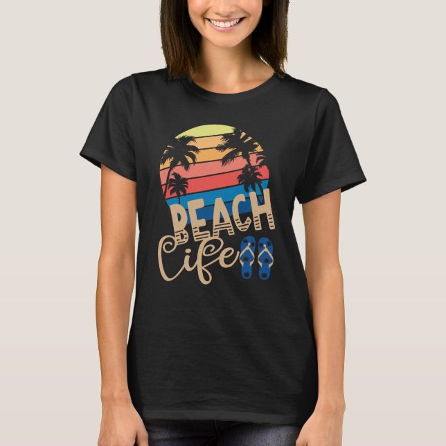 Camiseta Beach Life (Frente)