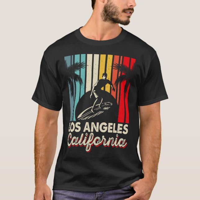 Camiseta Beach Los Angeles California (Frente)