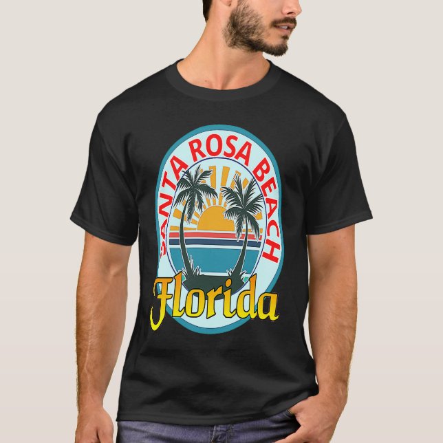 Camiseta Beach Please Santa Rosa Beach Florida Beach Spring (Frente)