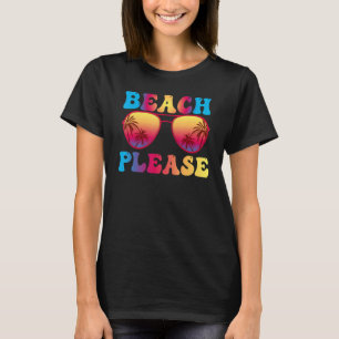 Camiseta Beach Por favor Sunglass Hawaii Beach Hello Summer