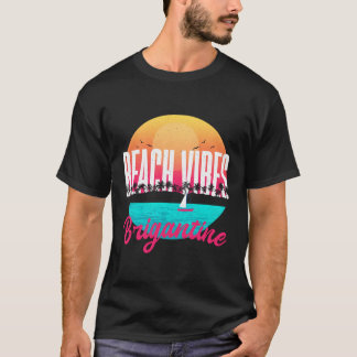 Camiseta Beach S Brigantine Summer New Jersey Tropical