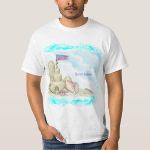 Camiseta Beach Sand Castle