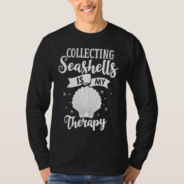 Camiseta Beach Shelling Seashell Collector Shell Collecting (Frente)