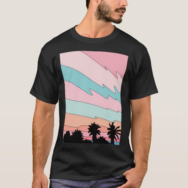 Camiseta Beach Sunset By (Frente)