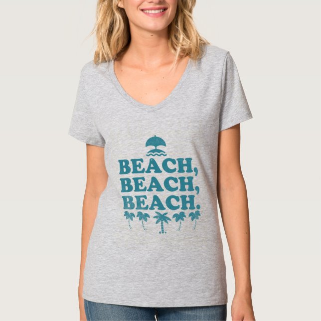 Camiseta Beach T-Shirt (Frente)
