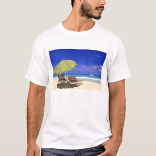 Camiseta Beach Umbrella, Abaco, Bahamas
