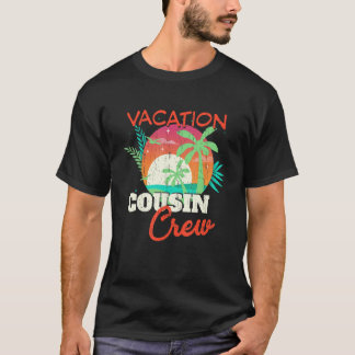 Camiseta Beach Vacation Cousin Crew Matching Family Summe