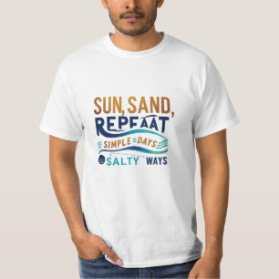 Camiseta Beach Vibes para Amantes do Verão