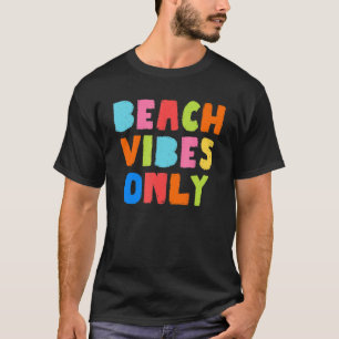 Camiseta Beach Vibes Somente Retro Beach Trip Vacing Beach
