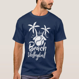 Camiseta Beach Volleyball Game Serve Sports Spike Volleybal