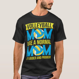 Camiseta Beach Volleyball Mom Volleyball  Mothers Day  1