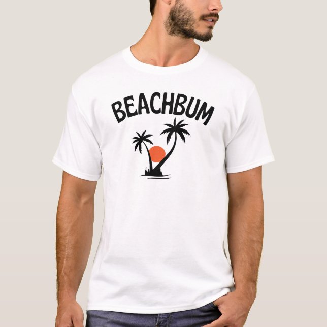 Camiseta Beachbum Beach Summer T-Shirt (Frente)