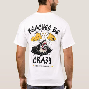 Camiseta Beaches Be Crazy Sharp by Salty AF