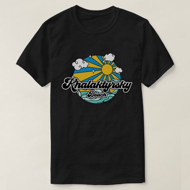 Camiseta Beaches Khalaktyrsky Beach (Frente do Design)