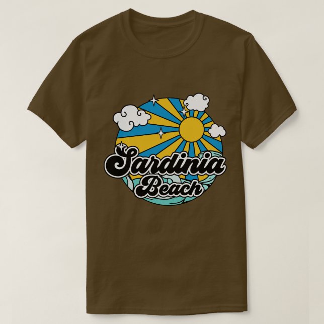 Camiseta Beaches Sardenha Beach (Frente do Design)